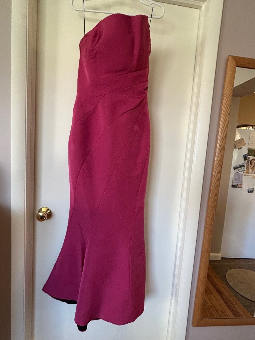 J.Mendel Paris-Rose Taffeta Ball Gown, Fully lined, Adjustibe Bodice Size 10